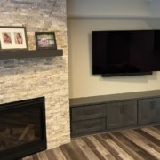 small custom basement remodel - South Metro Custom Remodeling basement remodel